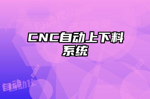 CNC自动上下料系统