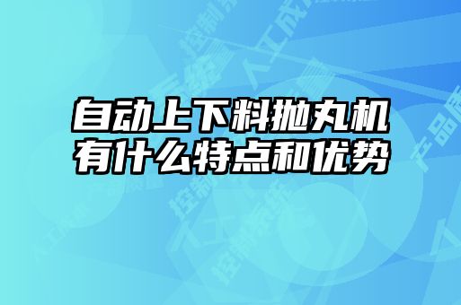 自动上下料抛丸机有什么特点和优势