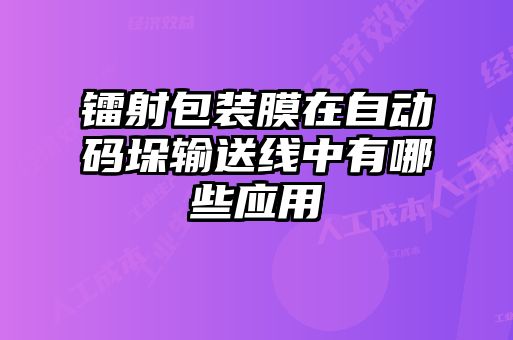 镭射包装膜在自动码垛输送线中有哪些应用